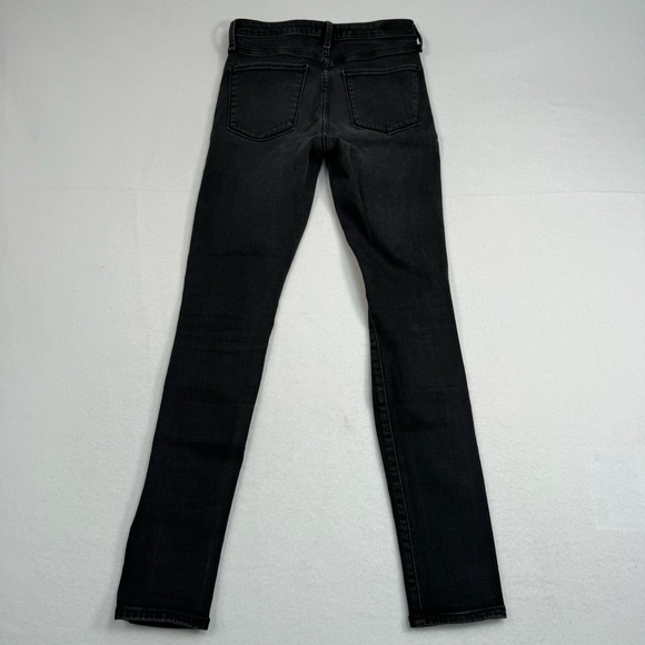 Abercrombie Fitch Simone High Rise Super Skinny Jeans Womens Sz 27/4 Black Wash - Picture 4 of 14